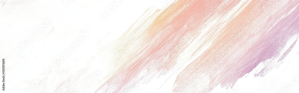 Aufkleber Subtle pastel strokes create a serene minimalist background suitable for design and artistic expression