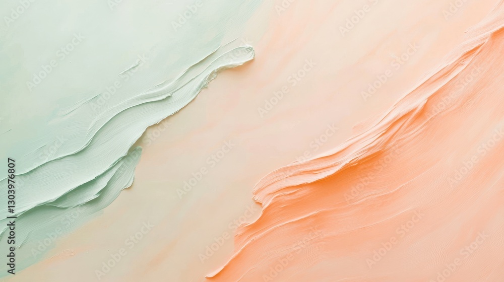 Leinwandbilder minimalist pencil strokes create subtle texture and color contrasts in an abstract composition