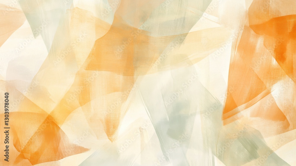 Poster abstract pencil strokes create a translucent composition with warm tones and soft textures blending 