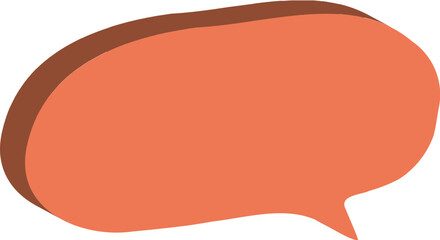 vector illustration of a speech bubble