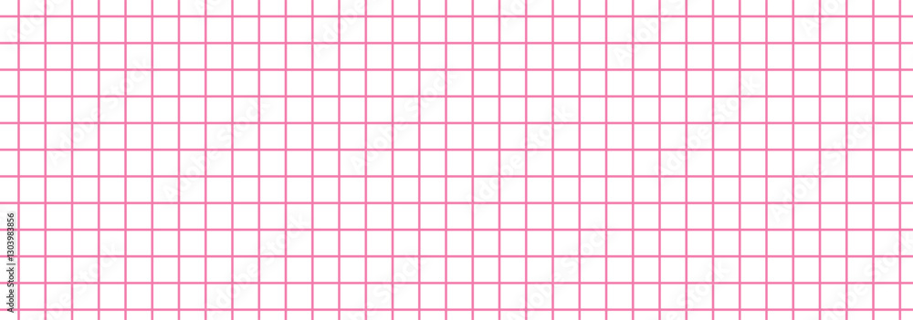 Aufkleber pink line vector grid pattern. hand drawn grid pattern background. vector illustration