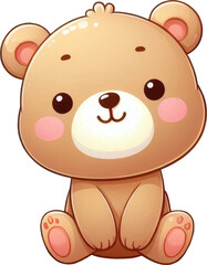 Obraz premium bear character