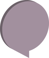 vector illustration of a speech bubble