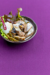 サワラの煮付け料理