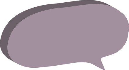 vector illustration of a speech bubble