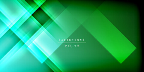 Obraz premium Expressive poster with shadow lines. Features technology, minimalist, and business themes, bright vibrant color schemes