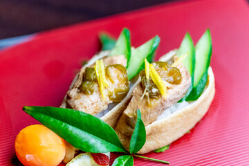 シイラの煮付け料理