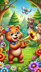 Fototapeta premium Flat design style illustration