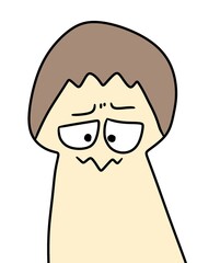 illustration of cartoon mushroom