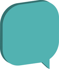 blue speech bubble icon