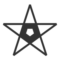 Abstract Surrealism Star