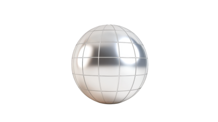 Abstract grid sphere, a captivating blend of geometric patterns and spherical harmony