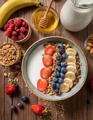 Healthy Granola Bowl