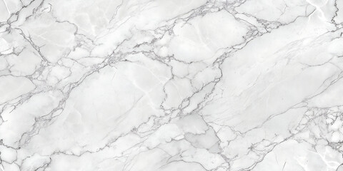 Obraz premium 1x2 White marble texture with gray veins, seamless pattern, elegant and luxurious, high resolution, smooth surface, natural stone, interior design, background