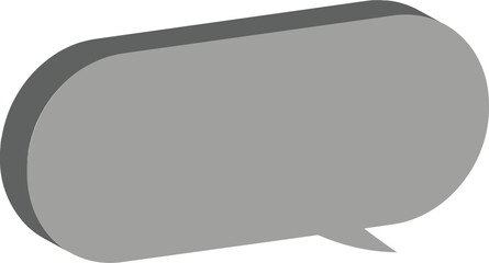 chat icon on metal button