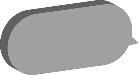 chat icon on metal button