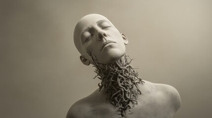Voluminous and stylish hair design showcased by a woman with abundant