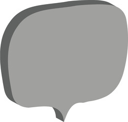 chat icon on metal button