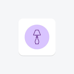 Light Lamp pentaglow, vector, pixel perfect, illustrator file