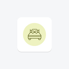 Bed pentaglow, vector, pixel perfect, illustrator file