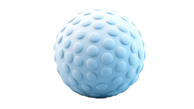 White sphere with intricate pattern, a study in design, texture, and elegance