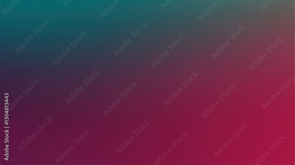 Poster a smooth gradient blends teal and deep red, creating a vibrant, modern backdrop with a soothing yet 