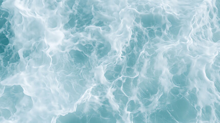 Obraz premium Dynamic ocean waves dance coastal shoreline nature photography bright blue water aerial view tranquility and motion