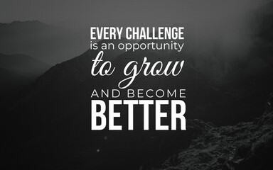 Overcoming challenges personal growth insights inspirational landscape motivational graphic captivating viewpoint