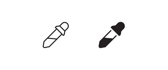 eye drop icon , eyedropper, Eye drops line icon. Nasal drops, medical, contact lenses line icons set, editable stroke isolated on white, linear vector outline illustration, symbol logo design style