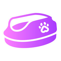 litter box Gradient icon