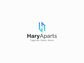 Apartment Minimal Logo