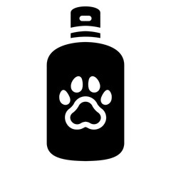 cat shampoo Solid icon