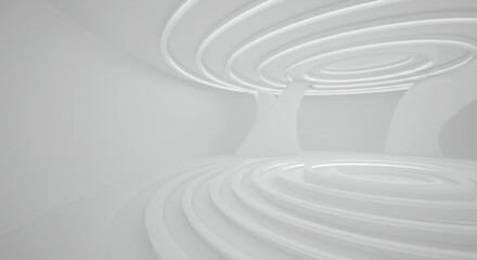 Fototapeta premium Abstract light patterns, dynamic curves, white streaks, minimalist composition, ethereal atmosphere, flowing lines, monochromatic, soft gradients, futuristic design, geometric shapes, motion blur effe