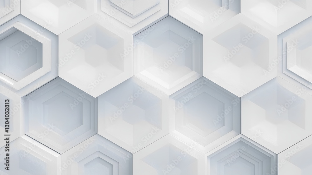 Poster dynamic hexagonal patterns in modern design abstract art digital environment minimalist aesthetic