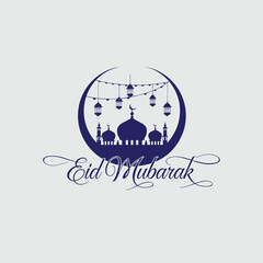 Islamic Festival Eid Mubarak Template