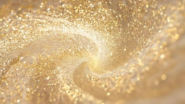 Luxury abstract background pastel beige color with golden glitter