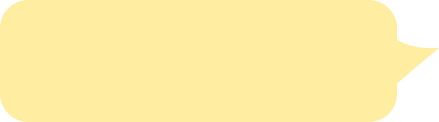 vector illustration of a yellow paper