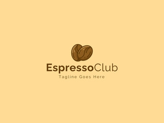 Coffee Club Logo Design