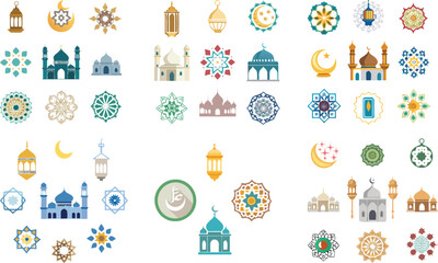 Fototapeta premium A diverse Vector set Illustrator Artwork Design