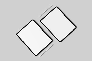 Blank tablet pro mock-up 