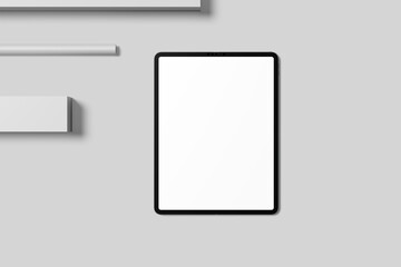 Blank tablet pro mock-up 