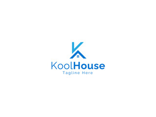 Free Vector House K Logo