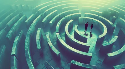 Business mentor guiding a startup founder. 