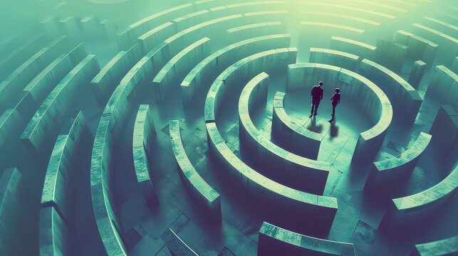 Business mentor guiding a startup founder. 