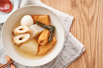 おでん - 和の食卓を彩る冬の定番料理