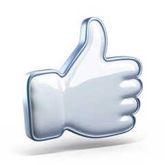 3d 'LIKE' button icon
