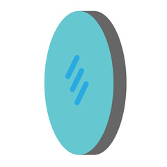 surrealism glass circle