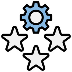 Experience Blue Black Icon