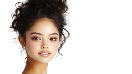 Captivating portrait, woman in shadows a study of expression and dramatic lighting