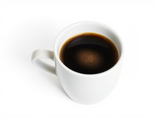 Sugar being poured from a small white bowl onto a cup of steaming black coffee, creating swirls of sweetness, lifestyle, refreshment